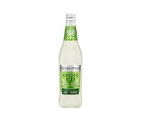 FEVER-TREE - 8 Bouteilles de 500 ml de GINGER BEER LIME- Boisson gazéifiée non alcoolisée aromatisée au gingembre, citron et citron vert- Pour des cocktails d'exception