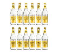 Fever Tree Indian Tonic Water Lot de 12 bouteilles d'eau tonique de 0,5 l (12 x 500 ml)