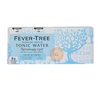 Fever Tree Lot de 8 bouteilles d'eau tonique naturelle légère 150 ml