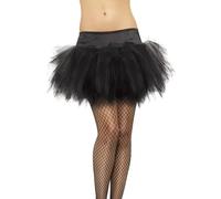 Smiffy's – Tutu à volants – Noir – Halloween, Carnaval