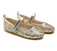 Feversole Kids Filles Mary Jane Strap Chaussures Plates Ballerines Princesse Chaussures Plates Chaussures d'école Plates À Bride