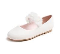 Feversole Kids Filles Mary Jane Strap Chaussures Plates Ballerines Princesse Chaussures Plates Chaussures d'école Plates À Bride