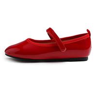Feversole Kids Filles Mary Jane Strap Chaussures Plates Ballerines Princesse Chaussures Plates Chaussures d'école Plates À Bride
