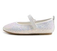 Feversole Kids Filles Mary Jane Strap Chaussures Plates Ballerines Princesse Chaussures Plates Chaussures d'école Plates À Bride