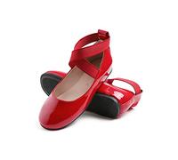 Feversole Kids Filles Mary Jane Strap Chaussures Plates Ballerines Princesse Chaussures Plates Chaussures d'école Plates À Bride