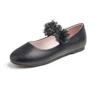 Feversole Kids Filles Mary Jane Strap Chaussures Plates Ballerines Princesse Chaussures Plates Chaussures d'école Plates À Bride