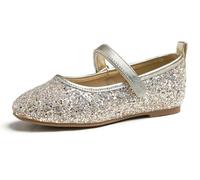 Feversole Kids Filles Mary Jane Strap Chaussures Plates Ballerines Princesse Chaussures Plates Chaussures d'école Plates À Bride