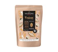 Valrhona Fèves chocolat Dulcey pâtissier 35% – 250 g