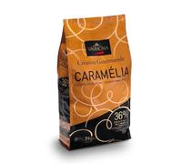 Fèves chocolat lait Valrhona Caramélia Poids:3 kg