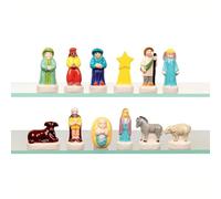 Fèves thème "santons traditionnels" pour galette des rois (x12)