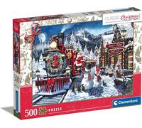 Few-500 Pièces - Le Père Noël Et La Station De Train