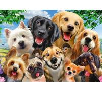 FEW-, Dog Selfie Puzzle - 500pc, Puzzle, Ages 12+, 1 Players