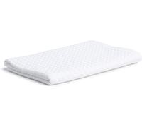 Few-Möve Piquée Serviette De Bain 70 X 140 Cm, Fabriqué En Allemagne, 100% Coton, Snow (Blanc)