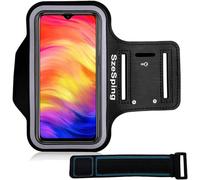 Few-Noir Brassard Smartphone Pour Xgody X32 S23 S21 Armband Brassard Course Pour Logicom Ezy Poche Clés Sangle Ajustable