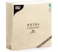 Few-Papstar 11621 50 Lot De 50 Serviettes Royal Collection Champagne 40 X 40 Cm