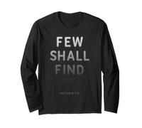 Few Shall Find it - Matthew 7:14 Jesus Quote Salvation Faith Manche Longue