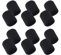 Few-Sport Serre Poignets 12pcs Bandeau De Transpiration Poignet Bracelet Eponge Poignet Tennis Pour Le Sport Tennis Basketball Vélo Jogging Football Course À Piednoir