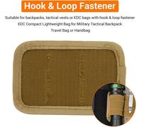 Few-Support Organisateur Élastique Edc,Pochette D'insertion Edc,Crochet De Panneau,Petite Pochette De Poche Edc Pour Stylo Torche,Engrenages Edc