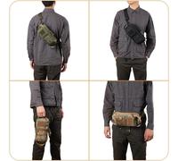 Few-Tactical Sling Shoulder Bag Military Chest Bag Belt Waist Pack Multifonctionnel Fanny Pack Pour La Chasse En Plein Air Port Quotidien Tool Pouch