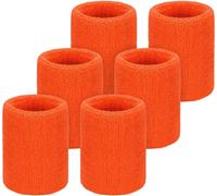 Few-Willbond Lot De 6 Bracelets De Sudation De Sport Absorbants Pour Compétitions, Pour Basket-Ball, Tennis, Football, Course À Pied, Travail