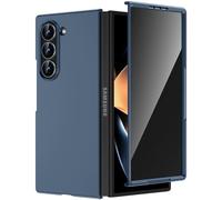 Fewdew Coque pour Samsung Galaxy Z Fold 7 avec Protection D'écran Privacy,Étui Housse de Protection en PC Dur,Antichoc Mince Coque pour Samsung Galaxy Z Fold 7,Bleu