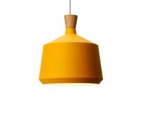 FEWDSCA Hertl 5 Couleurs Disponiblesndentif En Fer Lumièreen Bois Style Industrielpependue Diamètre de Base 8.2Ins Salon Chambre À Coucher Bar D'Affichage Cabinet Café/Jae