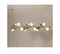 FEWDSCA Lightiloled Glass Ball G9D Compatible with over the Table Kitchen Diniroom Barp, Modern Liviroom Crystal Ceililight/Couleur/8 Têtes