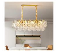 FEWDSCA Lumière de de Luxendentif En Français Moderne Simple Rosepes de Salon Restaurant Chambre À Couchers/Lumière Chaude/L80Cm