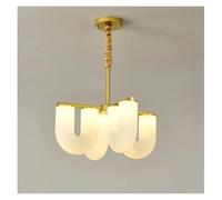 FEWDSCA Lumière Demalisme A Mené Des Lumières En Forme de U Moulage Rotatifd'Ombre-Lit Maison Salle À Manger Salon Chambre À Coucherndentif/Lumière Chaude/4 Lumière