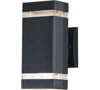 FEWDSCA Lustre Extérieur Lampes Murales Imperméables Cour Villa Couloir Haut Et Bas Éclairage Simple Salon Chambre À Coucher Lampes Murales Intérieures Chambre À Coucher Lustres/Blanc Chaud/23,5 Cm