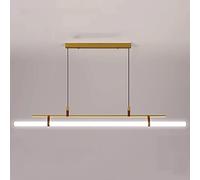 FEWDSCA Modernemalistependu Simple Bande Salle À Manger Cuisine Île D'Étude Chambre À Coucher 3 Couleur Changeantpendu Plafonnier Réglable/24 Watts