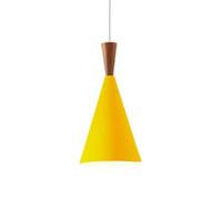 FEWDSCA Pendentif Scandinave Lumière Ombre Traditionnel Décor En Boiss En Métal Plafond Creux Européen Appareil D'Éclairage Cuisine Île Et Salle À Manger/Jae