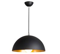 FEWDSCA Semicirclep Matte Black Domep Fitting, Mid Centurys Room inside Light Fixture Hangiliviroom Foyer Entryway/50Cm