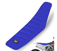 fewfuss Housses de siège universelles pour Moto Tout-Terrain, Motocross, Enduro, Rayures Blanches, Bleu