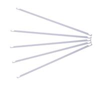 FewNvWa 2 Barres de Fichiers Suspendues En Métal, Tiges Métalliques pour Dossiers, Fournitures D'organisation de Bureau 15.9x0.31 Pouces, 2 pièces