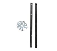 FewNvWa 2 Pièces Bande de Protection pour Skateboard Rail Bordure de Longboard Amortisseur Absorbant Outil de Protection Plastique Adaptée pour Vo, Le Noir