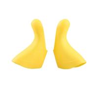FewNvWa 2 Pièces Couvre-poignées Frein Vélo Silicone Protège-Levier Shifter Manchons Souples Durables pour Utilisateurs de Vélo Accessoires Cyclisme Entretien, Jaune