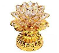 FewNvWa 2X Lampe Lotus avec Fonctions Musicales pour La Détente à La Maison
