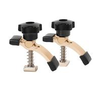 FewNvWa 2x Pinces de Presse Arquées pour Table de Travail, Fraisage, Rail