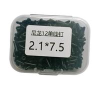 FewNvWa 300 Pièces Badminton Œillets Raquette Kit Grommets Tube Protecteur Nylon Assortiment pour Réparation et Entretien Convient Aux Joueurs et Techniciens, 2.1 X 7.5 Mm