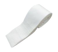 FewNvWa 40 Bandes de Tissu Faciles D'entretien, Idéales pour La Couture, Le Patchwork et La Décoration, Blanc