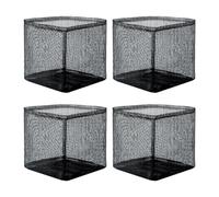 FewNvWa 4pcs de Plantation de Sacs pour Jardins Aquatiques, Pots en Maille pour Plantes Extérieures et Espèces de Tourbières, Carré 18x18x17cm