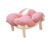 FewNvWa Accessoire pour Espace de Repos pour : Cadre en Bois Respirant, Ornement Portable et Robuste, Idéal pour Créer de Repos à L’intér, Rose