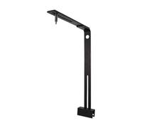 FewNvWa Aquarium Support de Lampe Porte-Lampe Réglable pour Éclairage LED d'Aquarium Support en Alliage d'Aluminium pour Plantes Aquatiques Montage Rapide, Noir