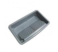 FewNvWa Bac à Rouleau Plateau Système Chargement Support en Plastique avec Surface Inclinée à, Gris, Plateau De Peinture