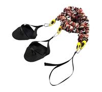 FewNvWa Bande de Résistance de Natation Bande D'Entraînement pour Force des Bras Latex Corde Élastique Robuste Exercice Musculaire Portable Adaptée pour Femme, Rouge 20 LB