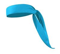 FewNvWa Bandeau de Fitness Faisant Office de Bandeau Doux et Léger, Bandana Absorbant Efficacement La Transpiration, à Nouer pour Hommes et Femmes, Idéal pour, Bleu