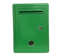 FewNvWa Boîte à Suggestions Murale, Boîte Aux Lettres, Boîte à Dons, Boîte à Réclamations avec Serrure de Sécurité et Fenêtre Transparente, En Polypropylène S, Vert