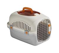FewNvWa Boîte de Transport de Chats et de Chats Portable, Transporteur d'animaux de Compagnie à Face Dur pour La Randonnée et La Marche, Gris