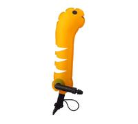 FewNvWa Bouée de Marquage de Surface pour Plongée, Bouée de Signalisation Gonflable Portable, Tube SMB Nautique en Nylon, Accessoire pour La Plongée E, Jaune Foncé